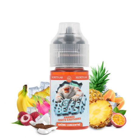 Secret's Lab's Frozen Beast Ananas Fruits Exotiques 30ml Concentrate