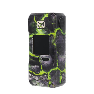 BD Vape's Rayden 220 Volcano Rare Edition mod in Emerald Magma