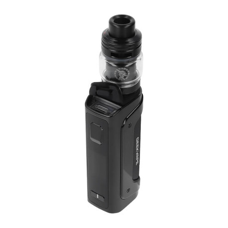 The USB-C port of Geekvape's Aegis Solo 5 kit