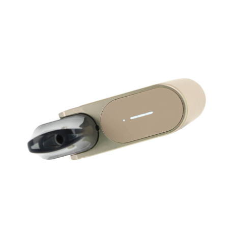 The LED lights of the power bank on Innokin's EZ Leva kit