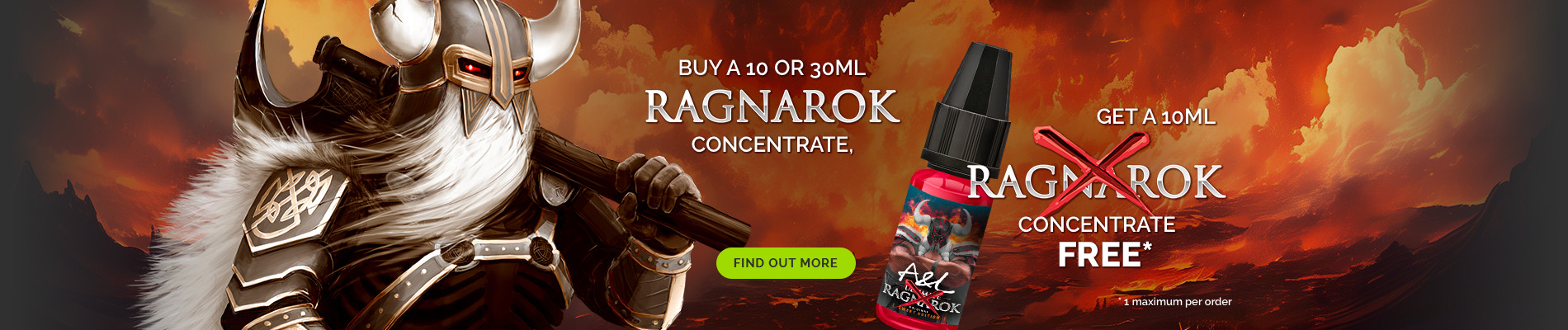 Buy 1 ragnarok = get 1 ragnarok x