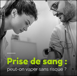 Peut-on vapoter avant une prise de sang ?