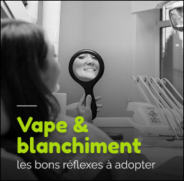 Peut-on vapoter après un blanchiment dentaire ?