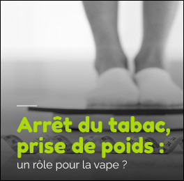 Arrêt du tabac : la vape peut-elle freiner la prise de poids ?