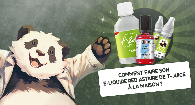 Comment faire son e-liquide Red Astaire de T-Juice à la maison ?