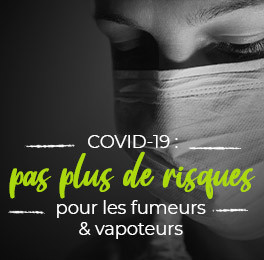 COVID-19 : vapoteurs et fumeurs n’ont pas plus de risque de contracter le coronavirus