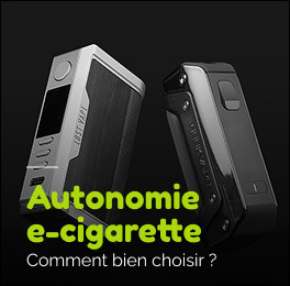 Quelle autonomie pour vapoter sans interruption ?
