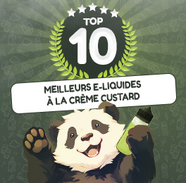 Top 10 des meilleurs e-liquides à la crème custard