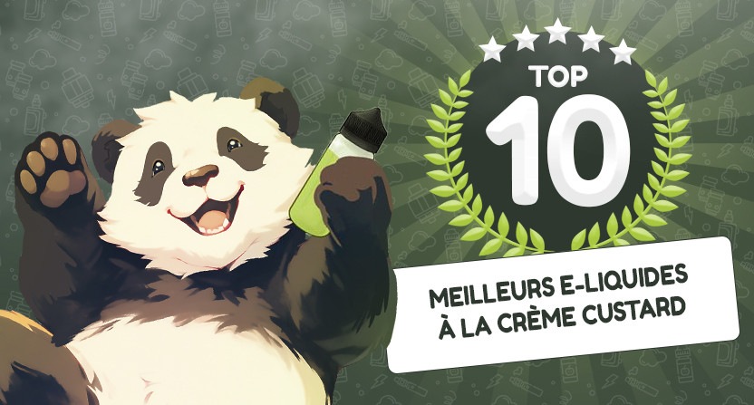 Top 10 des meilleurs e-liquides à la crème custard