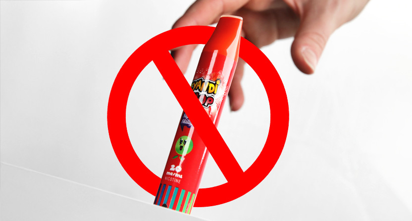 Pourquoi les puffs sont-elles interdites en France ?