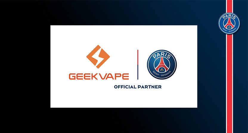 Geek-Vape, partenaire du PSG pour la saison 2021-2022