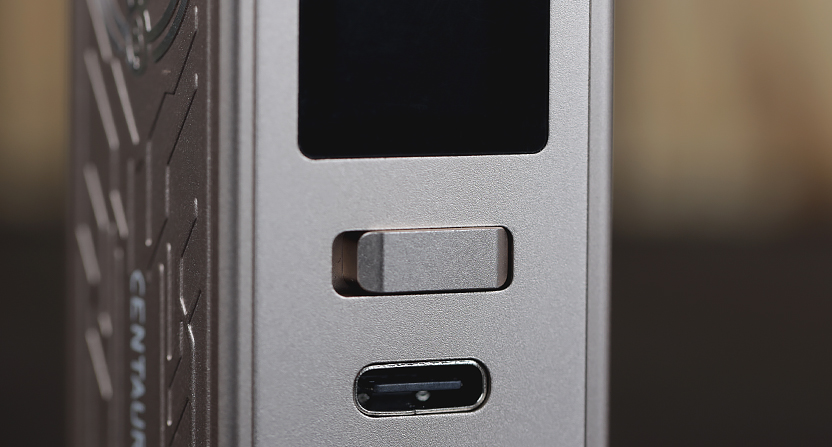 Le bouton switch de la box Centaurus M100