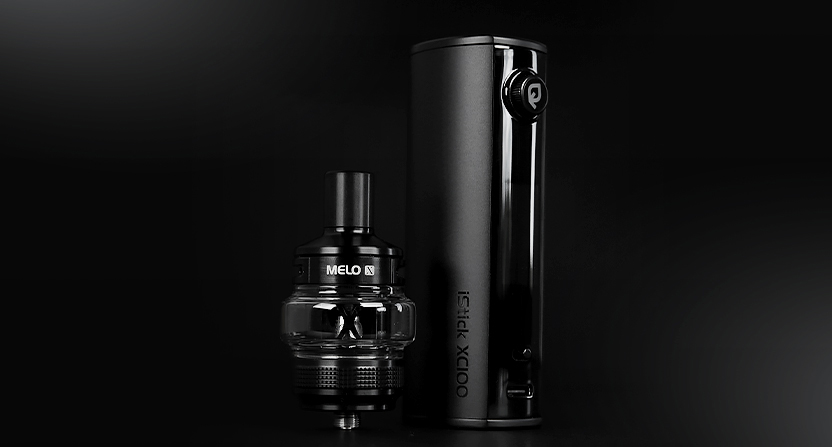 La box XC100 et le clearomiseur Melo X de Eleaf