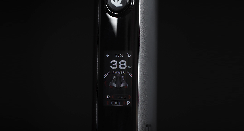 L'écran de la box XC100 par Eleaf