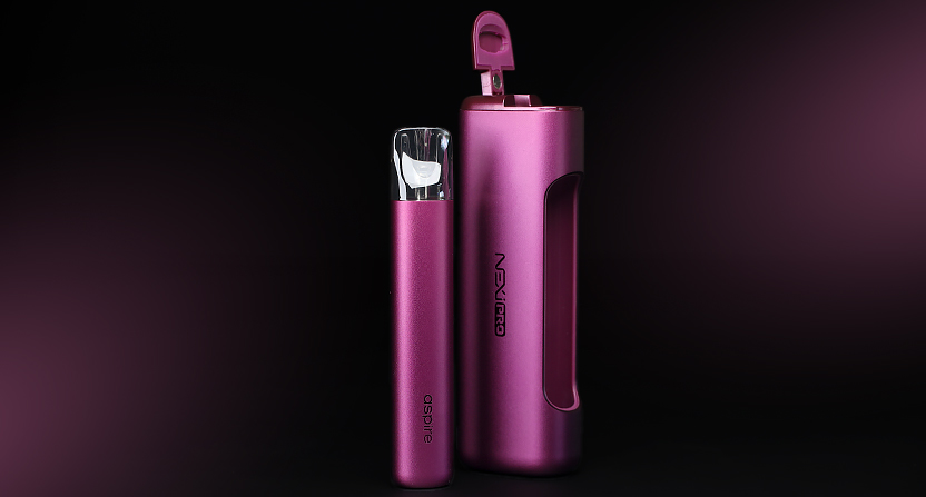Le pod Nexi Pro avec la powerbank de Aspire