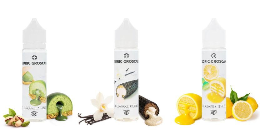Gamme d’e-liquides - Cédric Groscake