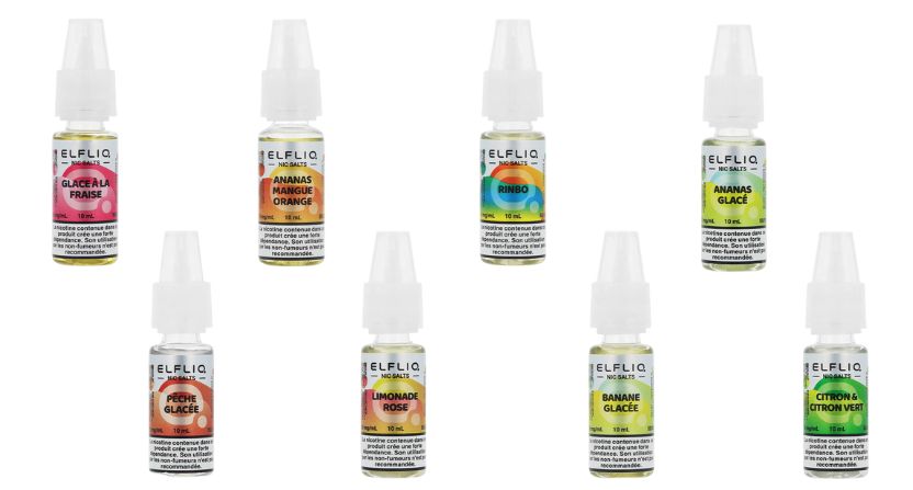 Gamme d’e-liquides - ELFLIQ Elfbar