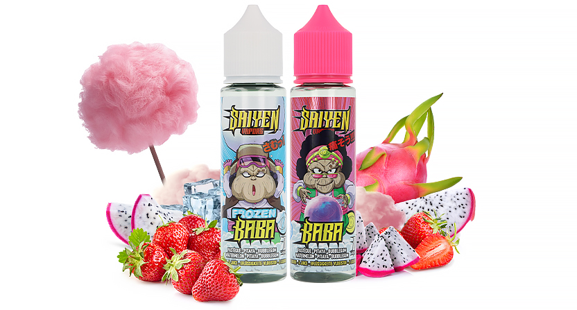 E-liquide Baba 50ml & E-liquide Frozen Baba 50ml Sayien Vapors - Swoke