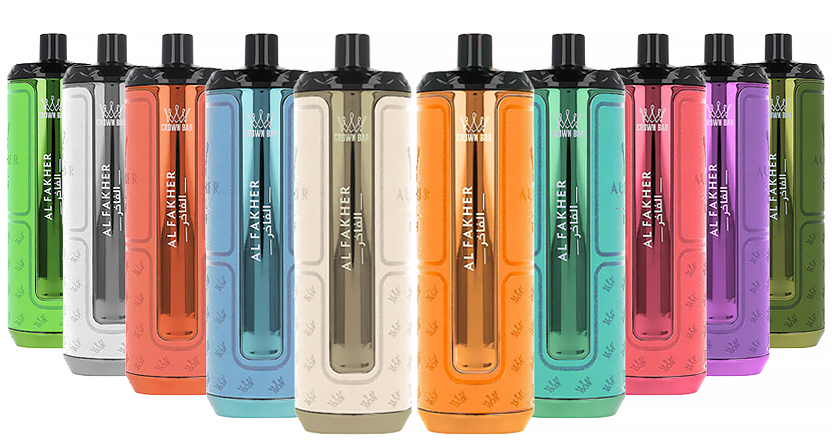 Gamme de Puffs Hyper Max Prime 50K Crown Bar - Al Fakher