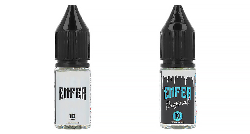E-liquide Enfer Ultimate Freeze Sel de Nicotine & E-liquide Enfer Original Sel de Nicotine - Vape47