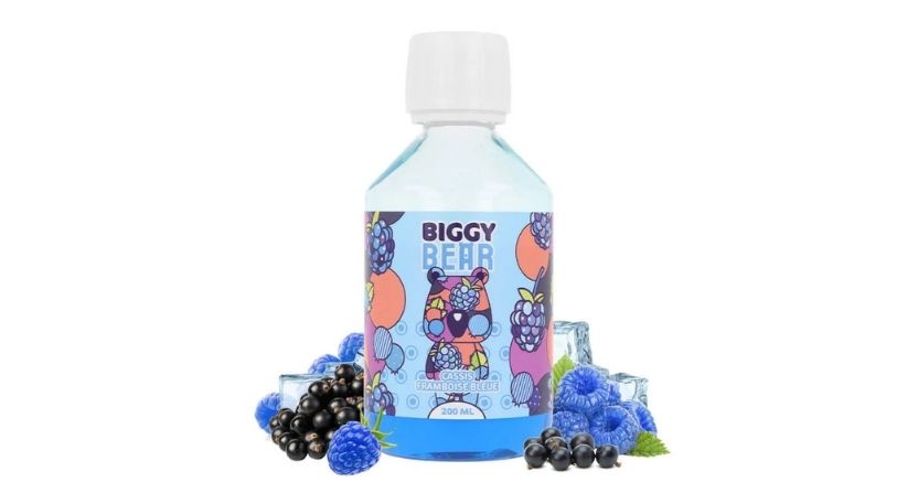 Cassis Framboise Bleue 200ml Biggy Bear - Secret's Lab
