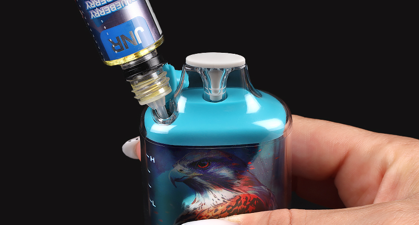 Remplir le réservoir d'e-liquide