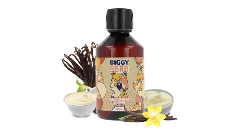 Smooth Vanilla Custard 200ml Biggy Bear - Secret’s Lab