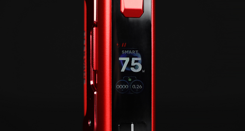 L'écran du kit Aegis Solo 5 par Geekvape