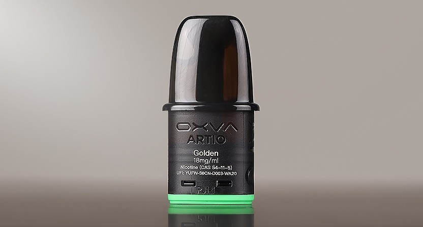 La cartouche préremplie du pod Artio 2 de chez OXVA