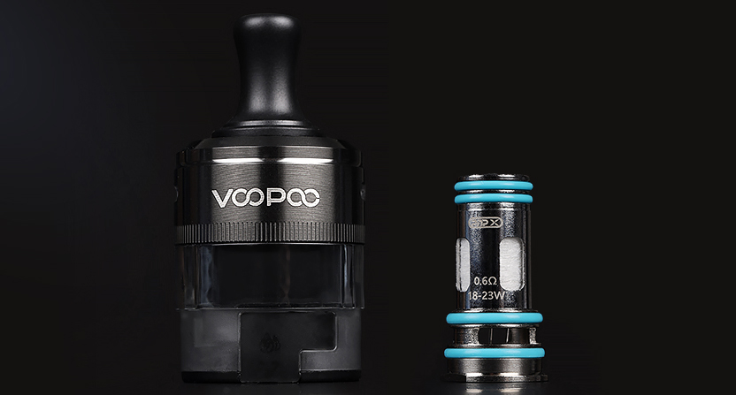 La cartouche et le remplissage du pod Drag H40 Pro de Voopoo