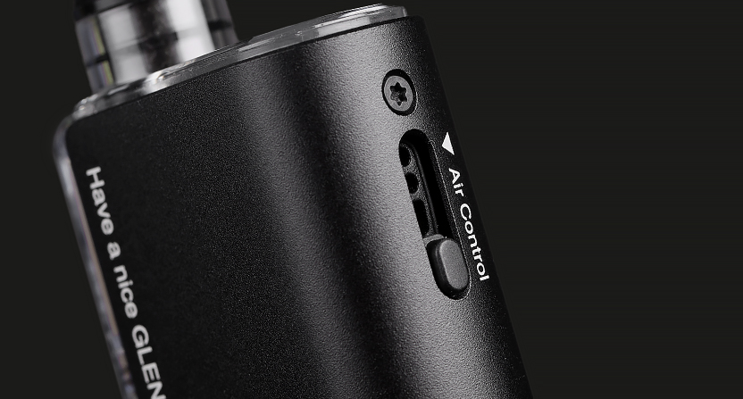 L'airflow du pod Glent Pro de Justfog
