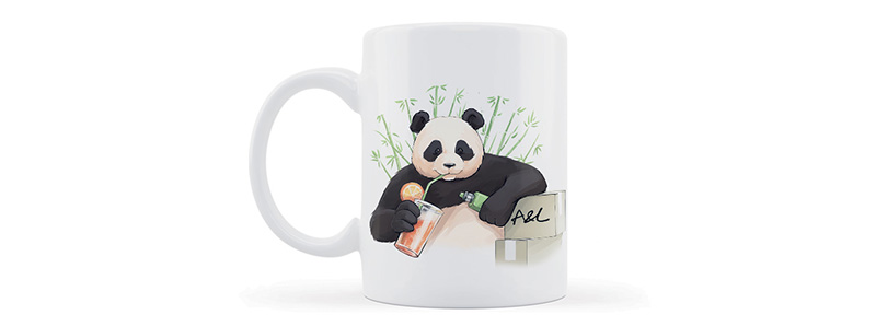 The A&L Panda mug