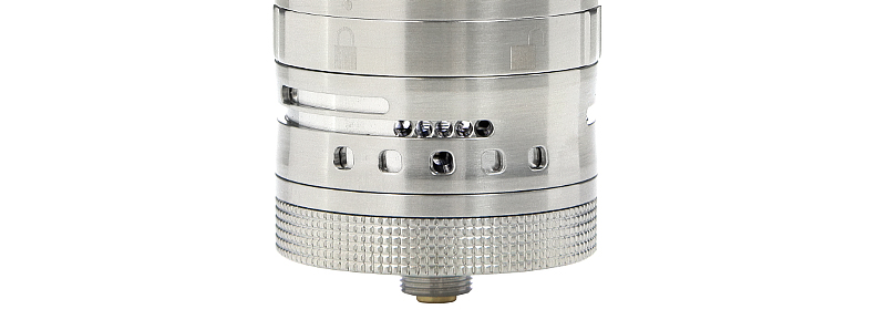 The air intakes of the Plus V3 RDTA aromamizer by Steam Crave