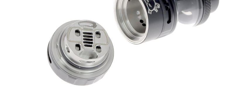 Le plateau simple coil du Fat Rabbit Solo RTA par Hellvape