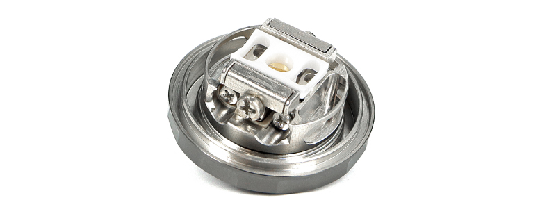 The single, dual-coil, or Mesh deck of Wotofo’s Profile X RTA atomiser