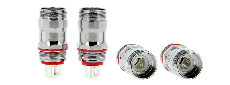 The Melo 5 clearomizer's coils