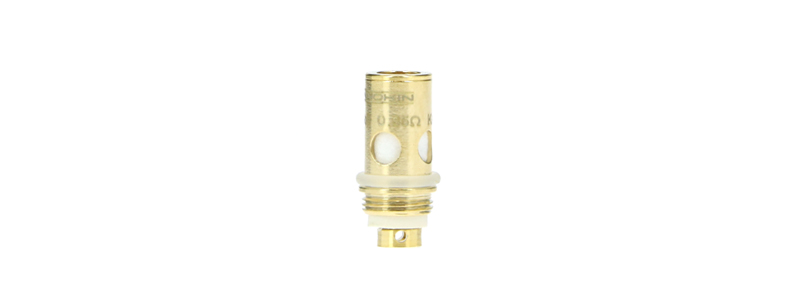 The second 0.65ohm S-Coil, delivered with the Sensis cartridge by Innokin
