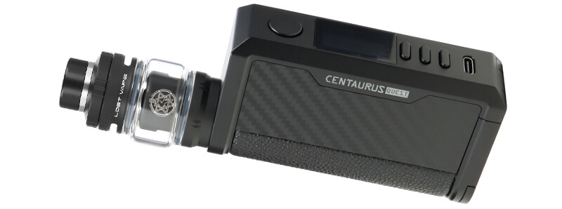 The Centaurus clearomizer with Centaurus Q200 mod by Lost Vape