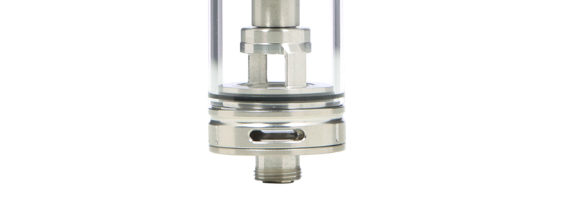 The adjustable air intakes of the GS Air 4 clearomizer by Eleaf