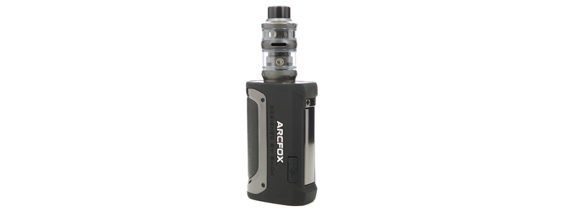 The P Subhom clearomizer with the Arcfox Smok box