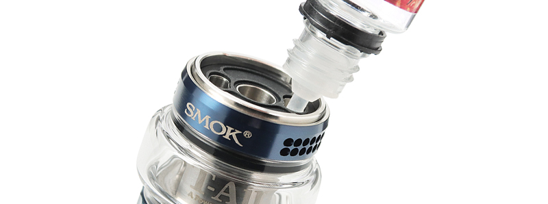 The top-fill system of Smok’s T-Air Subtank clearomiser
