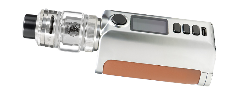 The Z Sub-Ohm SE clearomizer with Dovpo’s Riva 200 mod