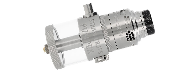 L'Extension Pumper de chez Steam Crave avec l'aromamizer Supreme V4 RDTA par Steam Crave