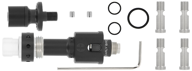 Le contenu de la boîte du Serin Boro RBA de Early Bird