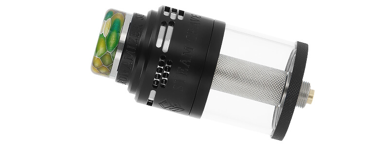Zoom sur l'aromamizer Supreme V4 RDTA par Steam Crave