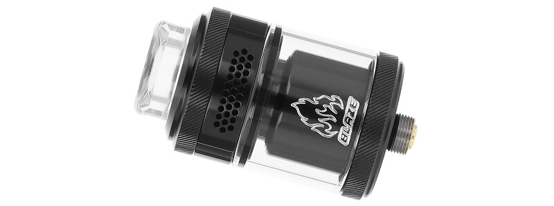 Zoom sur l'atomiseur Blase Solo 2 RTA de ThunderCloud X Mike Vapes