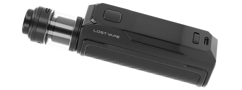 The Bonza Pro RTA atomizer with Lost Vape's Thelema Solo 100 Pro mod