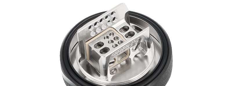 The deck of Hellvape's Dead Rabbit Solo 2 RTA atomizer