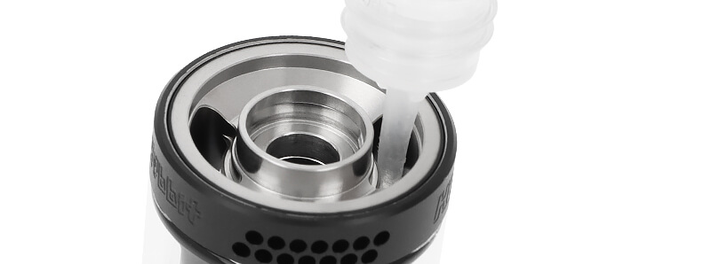 The filling system of Hellvape's Dead Rabbit Solo 2 RTA atomizer