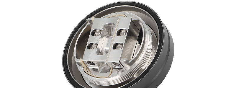 Le plateau postless de l'atomiseur Emperor RTA par Early Bird